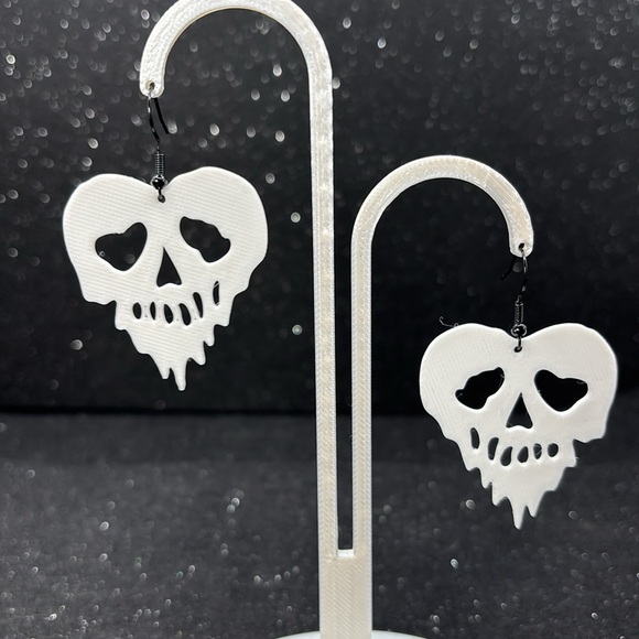 Spooky Skeleton Earrings - Picture 4 of 4